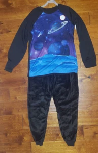 Boy's Wonder Nation Space Galaxy 2 Pc Pajama Sleep Set Size 2XL (18) - Picture 1 of 3