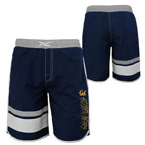 Outerstuff NCAA Youth Berkely Golden Bears Color Block Swim Trunks - Picture 1 of 6