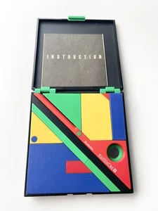 Vintage 1985 Palettacom Japan Office Set Stationery Box Bandai Collection Design - Picture 1 of 9