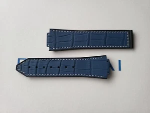 Authentic OEM Hublot Big Bang Tutti Frutti Blue Strap Band 22mm - Picture 1 of 3
