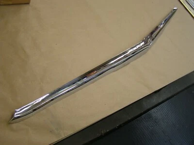 Rechrome OEM 1959 Ford Deck Lid V Moulding Ornament Trim - Image 1 of 4