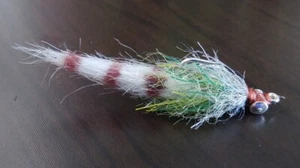 6 pk Redfish Crack Crackling Shrimp Fly size 4 Tarpon Bonefish Snook Jacks - Picture 1 of 1