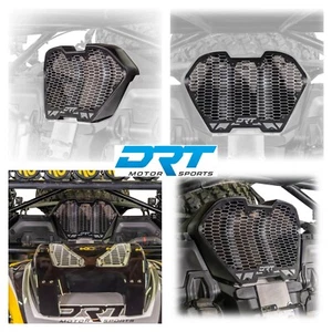 DRT Aluminum Air Intake Vent W Mesh Inserts Black Fits: CAN-AM MAVERICK R 2024+ - Picture 1 of 10