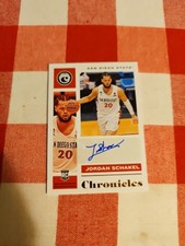 2021 Panini Chronicles Draft Picks Bronze CR-JSC Jordan Schakel Auto