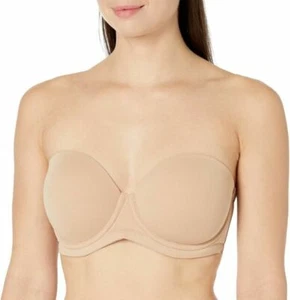 Wacoal Women's Red Carpet Strapless Full Busted Underwire Bra, Nude, 36G - Picture 1 of 2