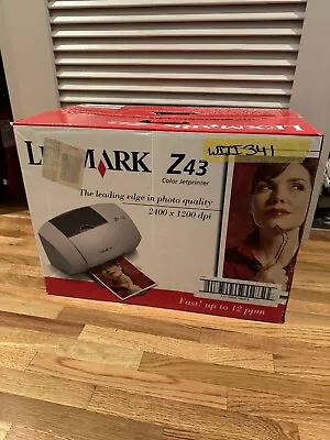 Brand New in Box Lexmark Z43 Color Photo Jetprinter - Image 1 of 4