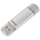 Hama - 213107 USB-Stick C-Laeta, USB-C, USB 3.1/3.0, 32GB, 40 MB/s