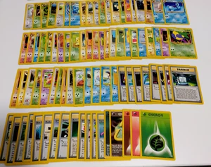 Pokemon Neo Genesis Complete Set Uncommon And Common Cards  NM-M majority - Picture 1 of 1