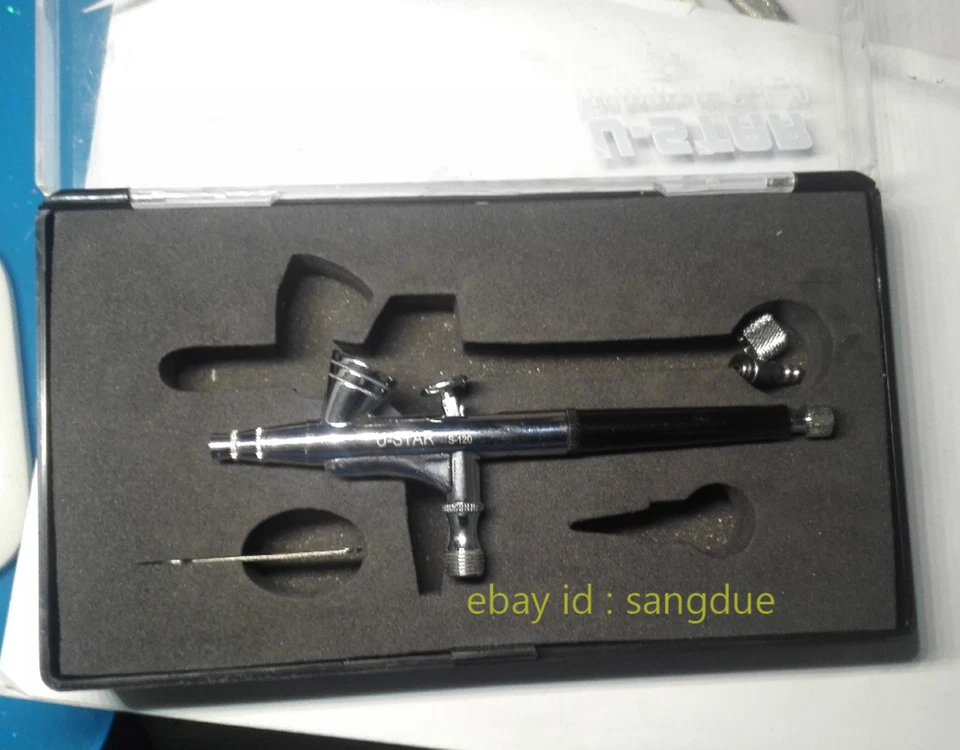 U-Star Art Airbrush S-120 0.2mm Spefic modeling tools Spray Paint Tools - Image 1 of 1