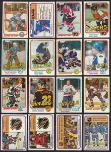 1981-82 O-PEE-CHEE HOCKEY 201-396 (YOU PICK-GET 25% OFF & FREE SHIPPING-READ) - Picture 1 of 211