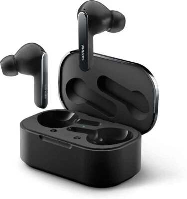 Philips TAT5506 True sin Hilos In-Ear Bluetooth Auriculares, Anc Pro, IPX5 Nuevo - Imagen 1 de 4