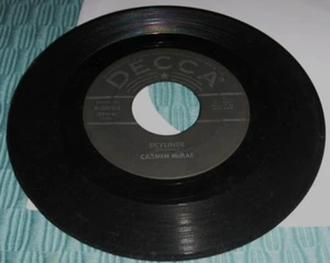 Carmen McRae Skyliner / If You Should Leave Me 7" record 45RPM Decca 9-30004 - Imagen 1 de 2