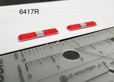 2 Pack 1/64 Code 3 LP6000 Red Lightbar Greenlight Fire EMS Ambulance Truck SUV - Image 1 of 4