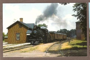 VINTAGE RAILROAD POSTCARD UNUSED CPR 4-6-0 #526 LOCOMOTIVE 219 - Picture 1 of 1