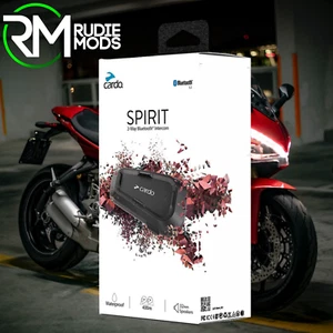 Cardo Spirit Motorrad Gegensprechanlage Kommunikationssystem Einzelpackung powered by JBL - Bild 1 von 1