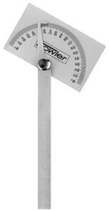 Fowler 52-450-010-0 Rectangular Head Protractor with Rectangular Head - Picture 1 of 1