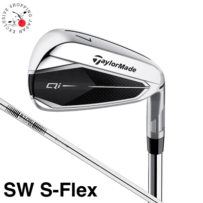 Taylormade Golf Qi Iron Wedge Club SW S Flex N.S.PRO 910GH Steel Shaft New Men - Image 1 of 4