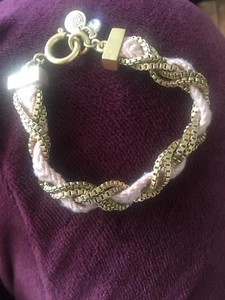 Juicy Couture Vintage Bracelet Pink Gold - Picture 1 of 3