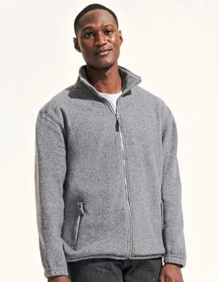 Herren Fleecejacke Stehkragen Anti Peeling Jacke Bündchen Regular S - 5XL - Bild 1 von 4