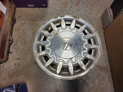 1996-1998 Mercury Sable 15" Aluminum Wheel Rim 15x6 F6DC-1007-EA 14 Spoke OEM 3 - Image 1 of 4