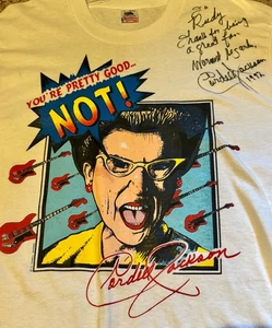 Cordell Jackson: The Rock 'n' Roll Granny T-Shirt mit Autogramm Gr. L - Bild 1 von 1