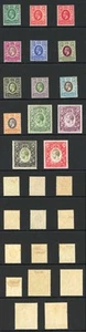 Juego Somaliland SG60/72 Wmk Mult CA M/M Cat 250 libras - Imagen 1 de 1