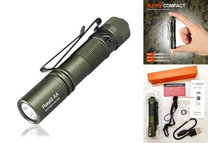 Linterna ACEBEAM Pokelit AA 1000 Lúmenes USB-C Recargable LED EDC Luz Verde - Imagen 1 de 13