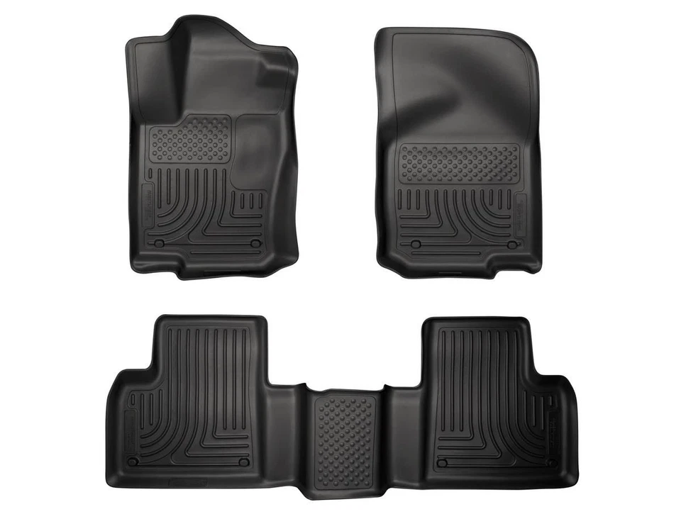 Husky Weatherbeater Mats Fit 2012-2019 Mercedes G-ML Series Front/2nd Black - Image 1 of 4