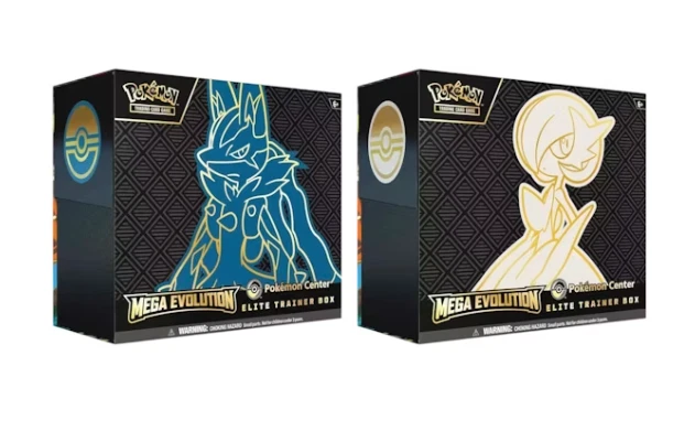 Pokemon Center Mega Evolution Gardevoir & Lucario ETB Elite Trainer Box Set Of 2 - Image 1 of 1