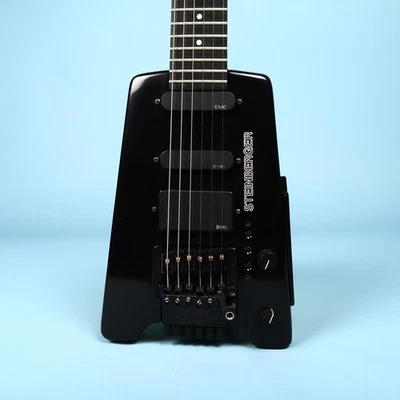 1990 Steinberger USA GL4T Electric Guitar Black - Image 1 of 4