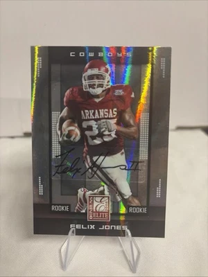 2008 DONRUSS ELITE FELIX JONES #119 ROOKIE AUTO #d/199 Arkansas Razorbacks - Image 1 of 2