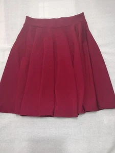 Urban Coco roter Skaterrock Damen Gr. M ausgestellt hohe Taille A-Linie Mini " - Bild 1 von 14