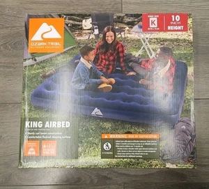 Colchón de aire King Ozark Trail 1167985USX23 10 pulgadas con revestimiento antimicrobiano - Imagen 1 de 2