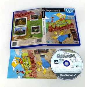 The Simpsons Skateboarding Sony PlayStation 2 Complete With Manual - Picture 1 of 1