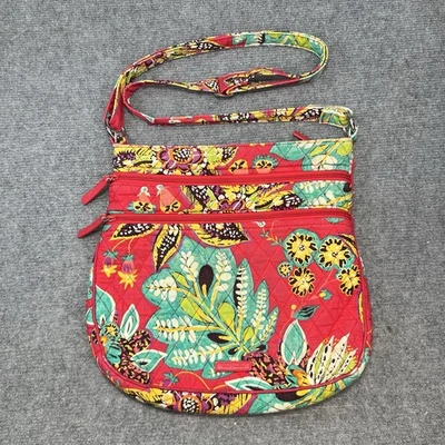 Bandolera Vera Bradley Triple Cremallera Hipster - Rumba Foto 1 de 4