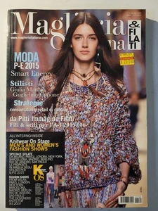 Maglieria Italiana Magazine N. 180 (2015) Moda Knitwear MARANI Capone NEW - Imagen 1 de 6