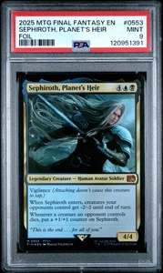 Sephiroth, Planet's Heir #0553 2025 Magic The Gathering Final Fantasy Foil PSA 9 - Picture 1 of 2