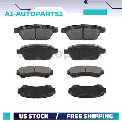For Ford Fusion 2006 - 2008 2009 2010 2011 2012 Front + Rear Ceramic Brake Pads - Image 1 of 4