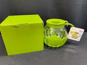 Epoca / Ecolution ~ Micro Pop "GREEN" Microwave Glass Popcorn Maker ~ 3 Quart - Picture 1 of 8