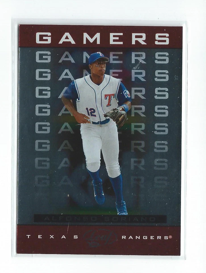 2005 Leaf Baseball Gamers Insert Singles - You Choose - Image 1 of 1