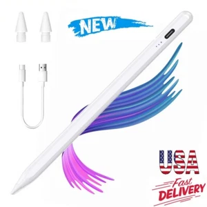 For Apple Stylus Pencil iPad 10/9/8/7/6th Gen Air 5/4/3 iPad Pro 2018-2023 - Picture 1 of 12