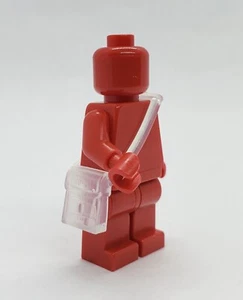 Lego Prototype Trans Clear Shoulder Pouch Messenger Bag Accessory Error Misprint - Picture 1 of 3