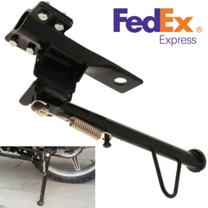 Pata de cabra de hierro negro para motociclomotor universal - Imagen 1 de 8