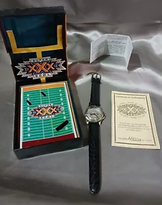 SUPER BOWL XXX WATCH - w/COA 43223/50000, Steelers Vs Cowboys - Picture 1 of 6