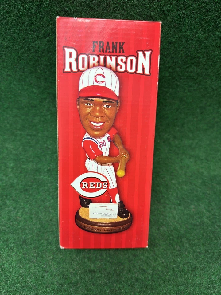 Frank Robinson Cincinnati Reds Bobblehead 2007 NIB - Image 1 of 3