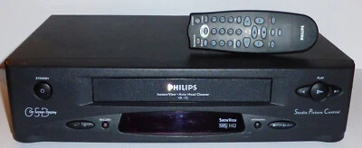 VHS Philips Turbo Drive Videorecorder 1 Jahr Garantie / geprüfter Videorekorder - Bild 1 von 4