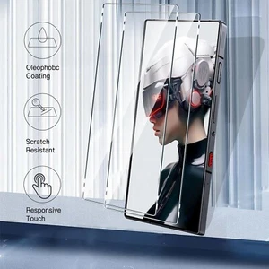 Clear Tempered Glass Screen Protector For ZTE nubia Red Magic 10 Pro / 10 Pro+ - Picture 1 of 4