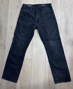 Gap 1969 Jeans Mens 31 x 32 Black Standard Fit 100% Cotton Denim. Excellent Con - Photo 1/4