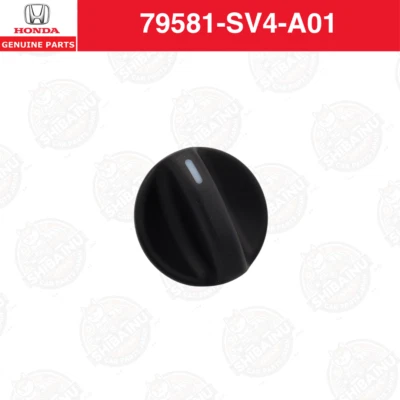 Honda Genuine A/C Heater Control Knob 79581-SV4-A01 for Accord OEM New Japan - Изображение 1 из 4
