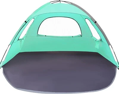 Tienda De 3/4/6 Personas Campaña Playa Acampar Portatil Con Puerta Malla NUEVA EE. UU. Foto 1 de 4